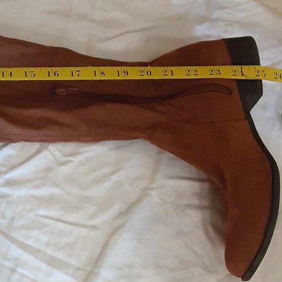 a new day Sidney thigh high tall boots Cognac Size 11 - Picture 9 of 12